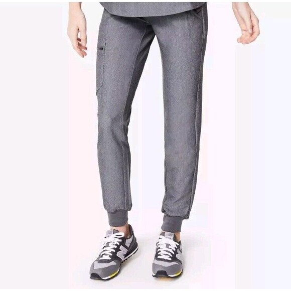 Figs Zamora 2.0 Jogger Scrub Pants Gray Size XS Elastic Drawstring Waist (Flaw) - Picture 1 of 10